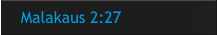 Malakaus 2:27