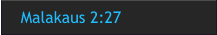 Malakaus 2:27