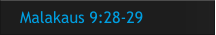 Malakaus 9:28-29