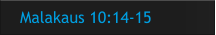 Malakaus 10:14-15